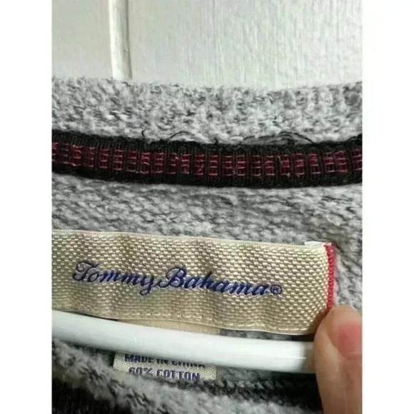 Tommy Bahama Fleece Lined Crew Neck Lounge Women's Sweatshirt - Picture 6 of 9